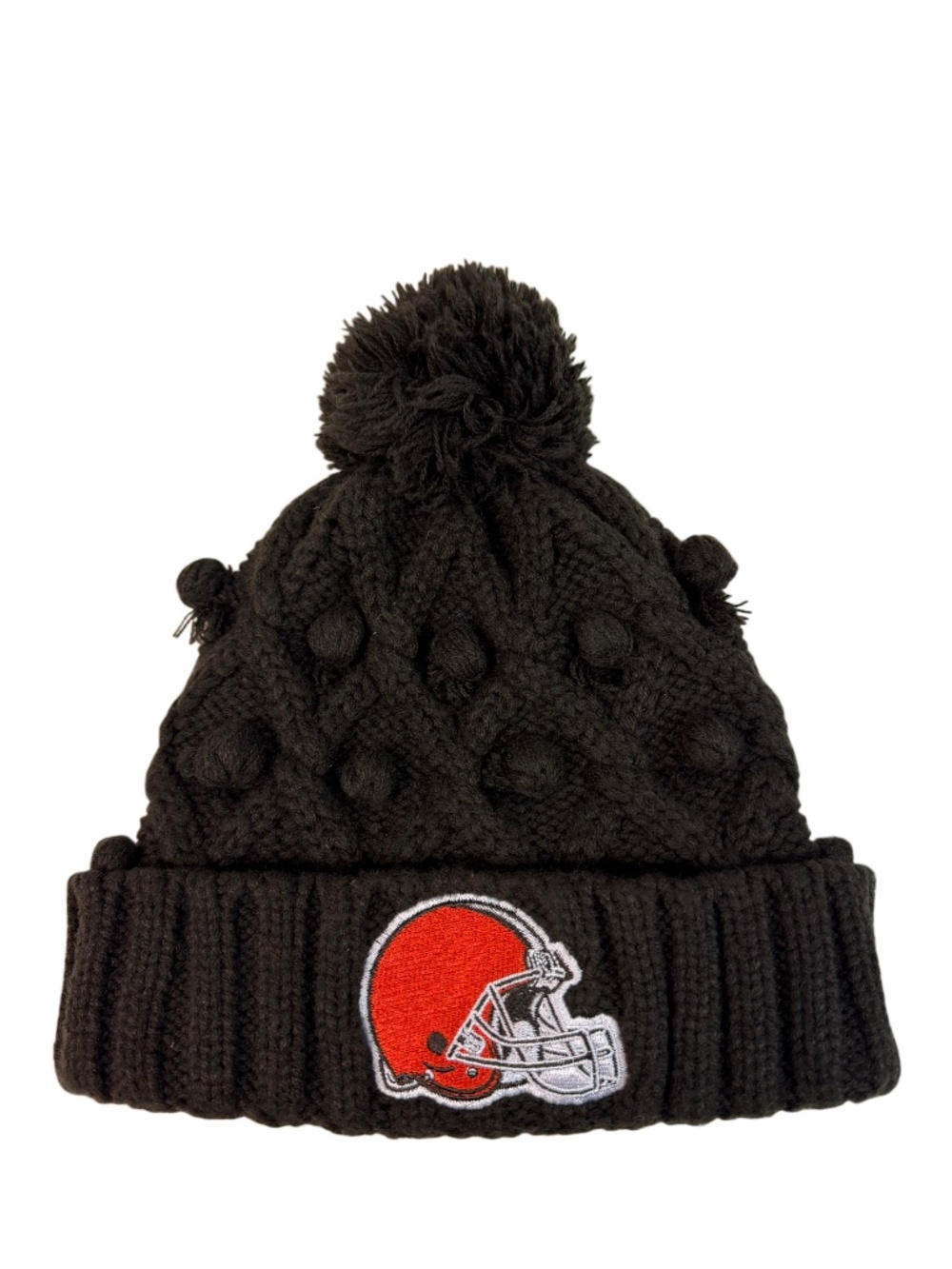 New Era NFL Cleveland Browns Women’s Pom Pom Winter Hat